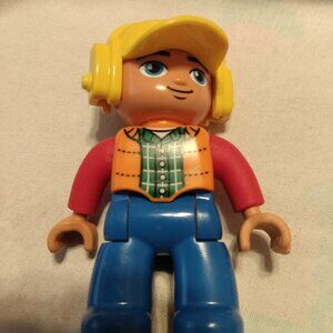 Duplo Construction Man Building block toy figure